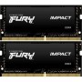 Memorie RAM notebook Kingston, SODIMM, DDR4, 32GB, 3200MHz, CL20, 1.2V, Kit of 2 KINGSTON - 3